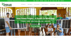 Desktop Screenshot of glvolunteers.com